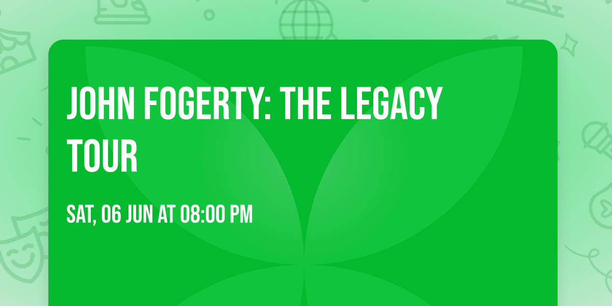 John Fogerty: The Legacy Tour