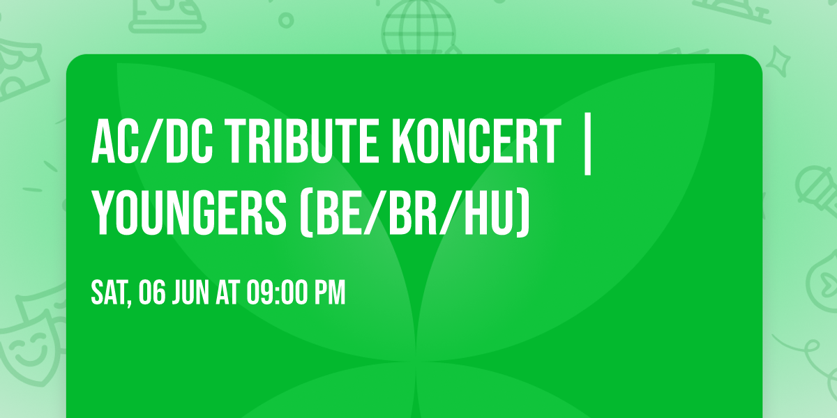 AC\/DC tribute koncert | YOUNGERS (Be\/Br\/Hu)