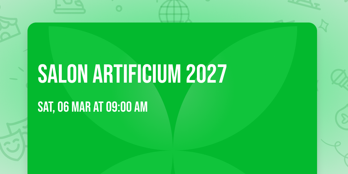 Salon Artificium 2027