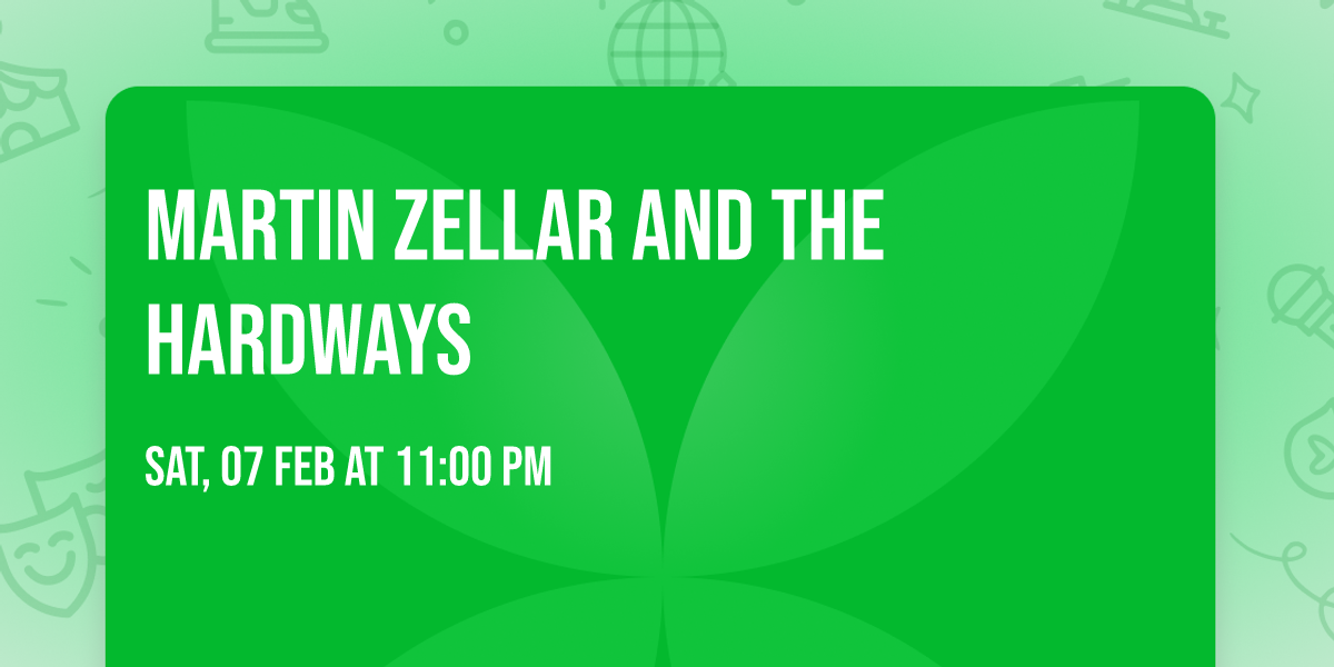 Martin Zellar and the Hardways