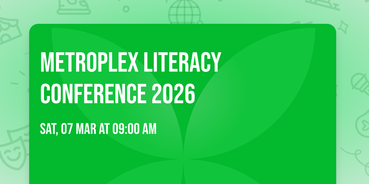 Metroplex Literacy Conference 2026