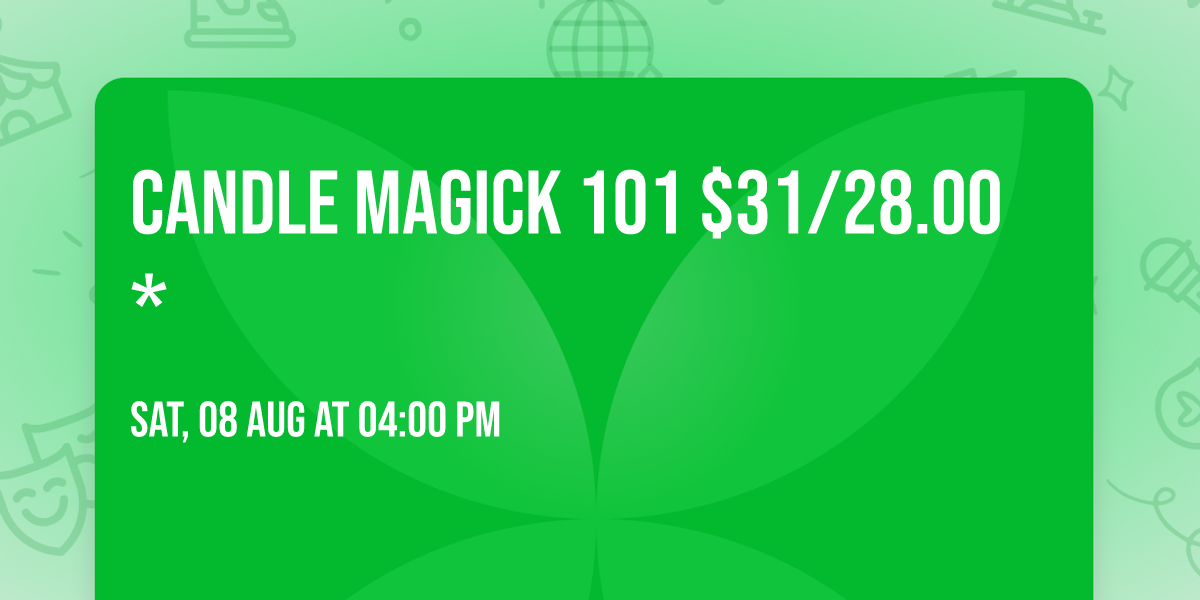  Candle Magick 101 $31\/28.00*