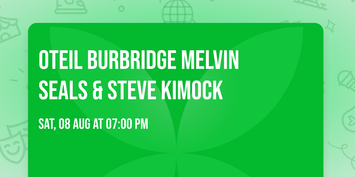 Oteil Burbridge  Melvin Seals & Steve Kimock