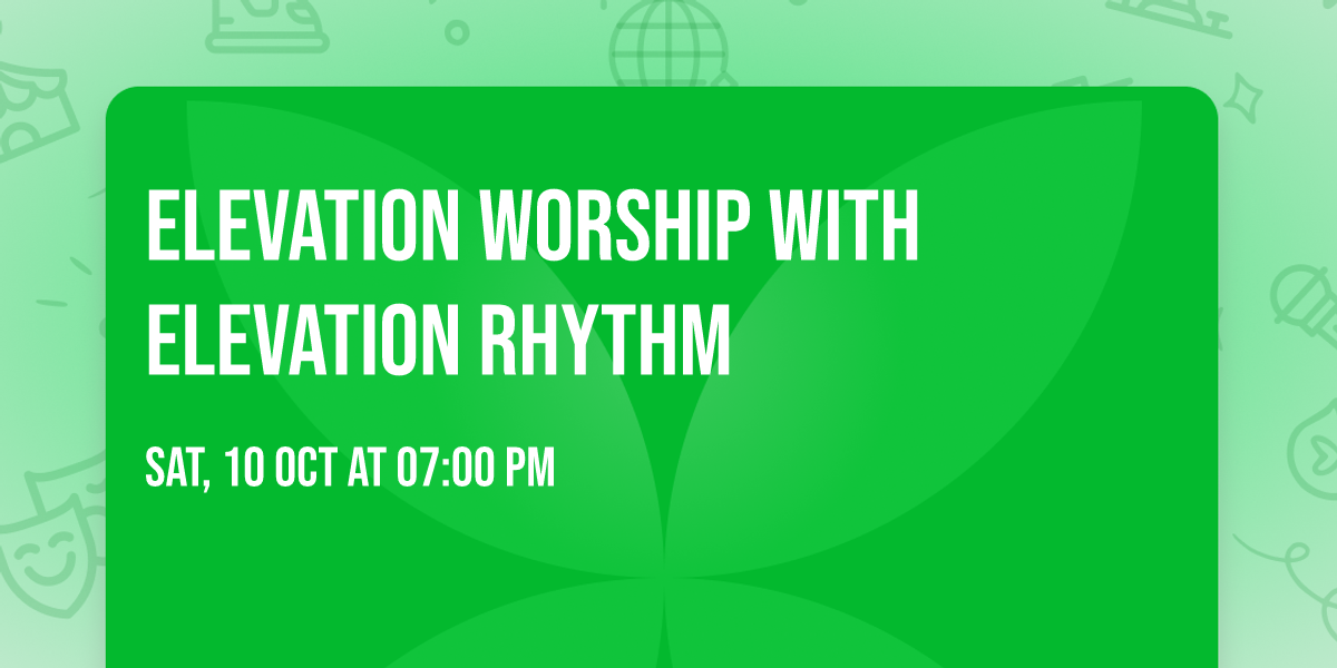 Elevation Worship with Elevation Rhythm