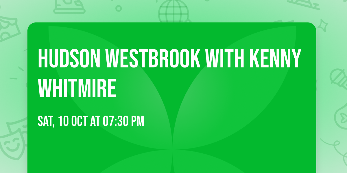 Hudson Westbrook with Kenny Whitmire