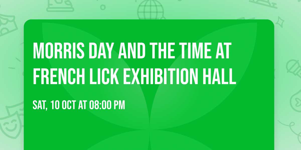 Morris Day and the Time at French Lick Exhibition Hall