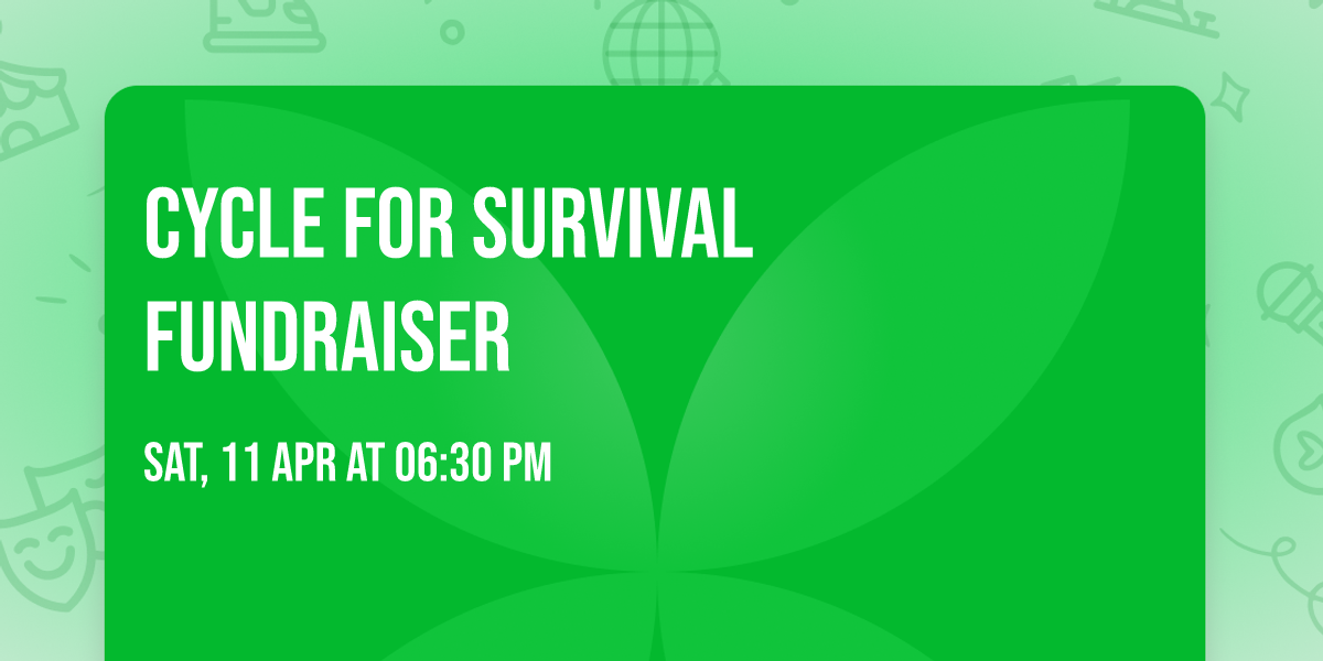 Cycle for Survival Fundraiser