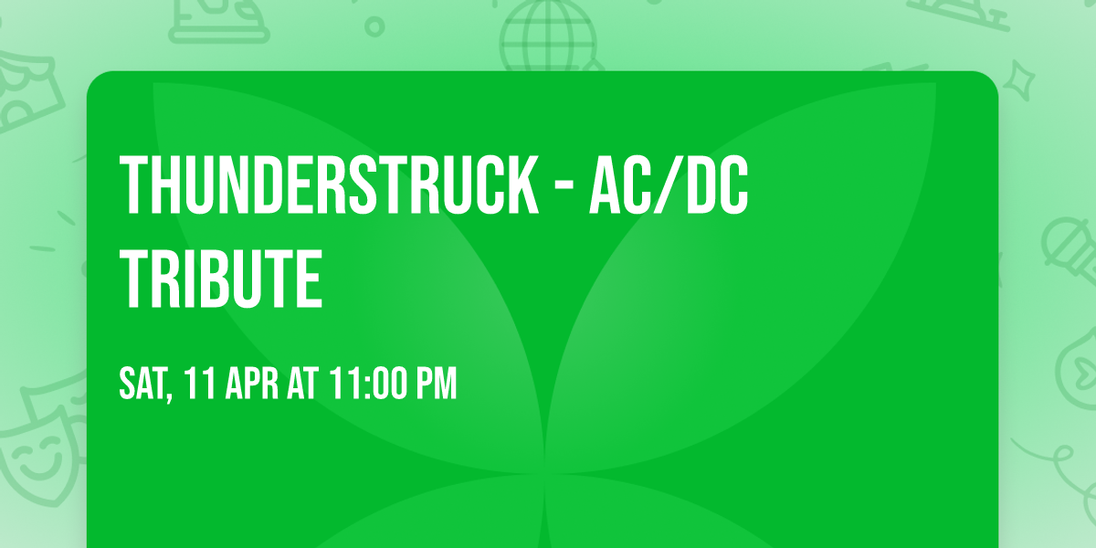 Thunderstruck - AC\/DC Tribute