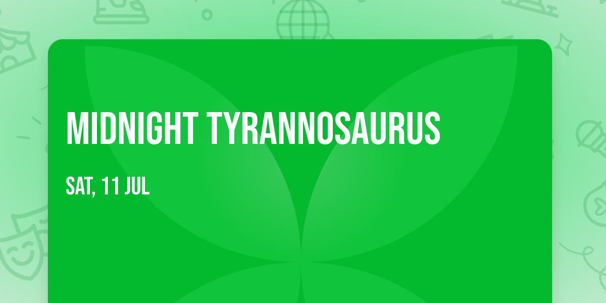 Midnight Tyrannosaurus