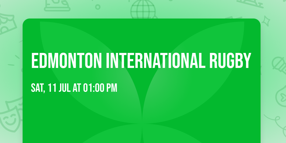 Edmonton International Rugby 