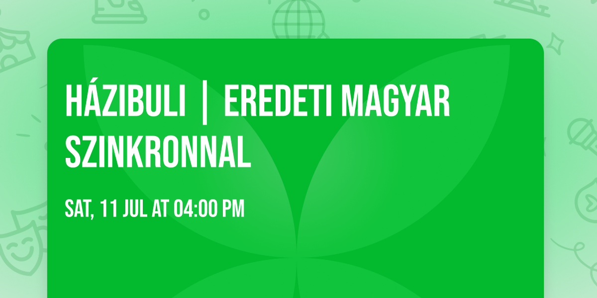 H\u00e1zibuli | eredeti magyar szinkronnal