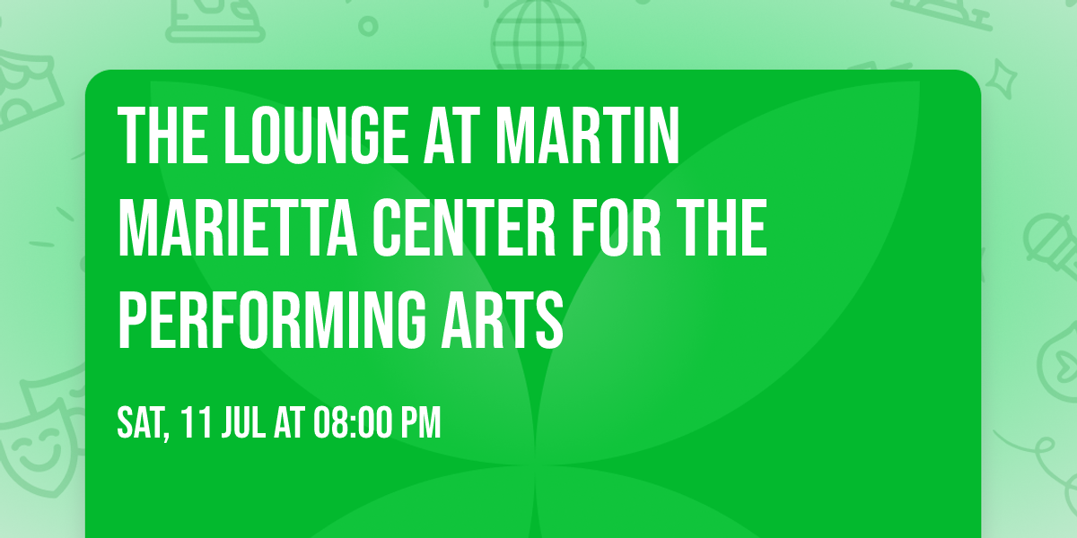 The Lounge at Martin Marietta Center for the Performing Arts