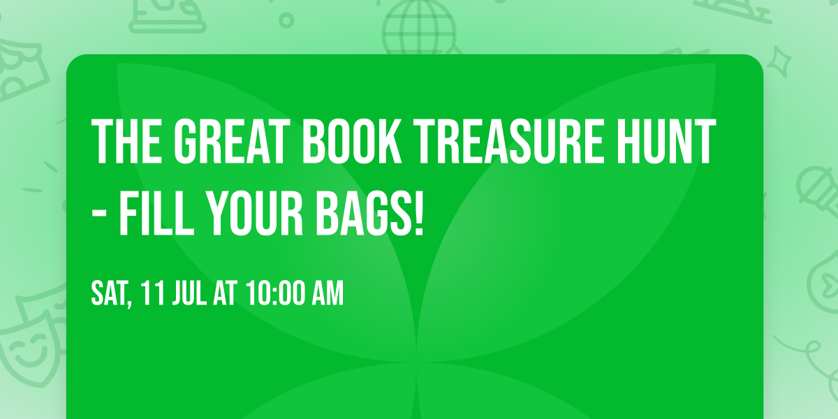 The Great Book Treasure Hunt - Fill Your Bags!