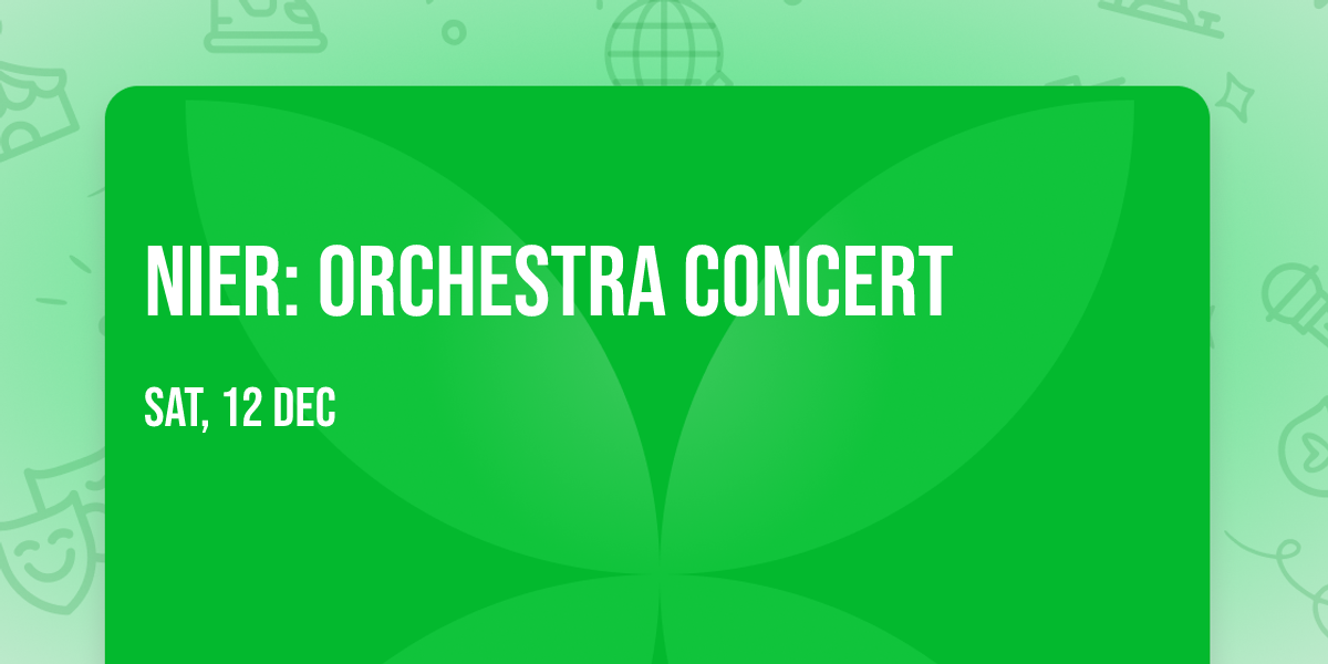 NieR: Orchestra Concert