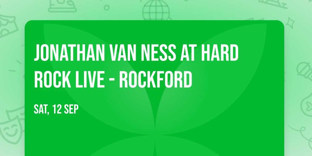 Jonathan Van Ness at Hard Rock Live - Rockford