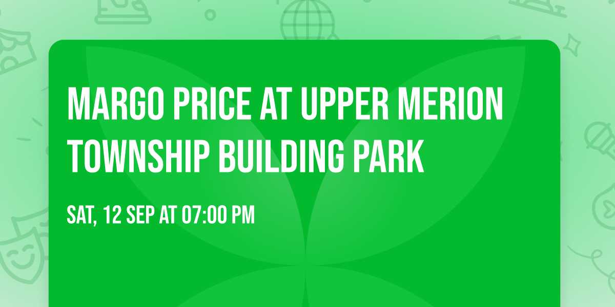 Margo Price at Upper Merion Township Building Park