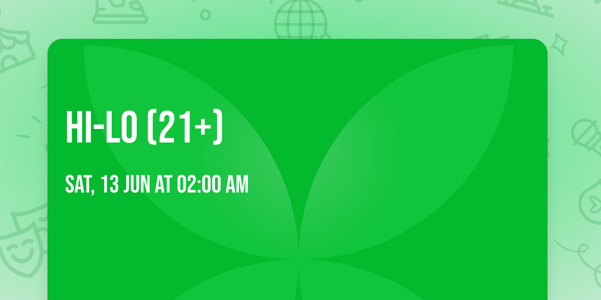 Hi-Lo (21+)