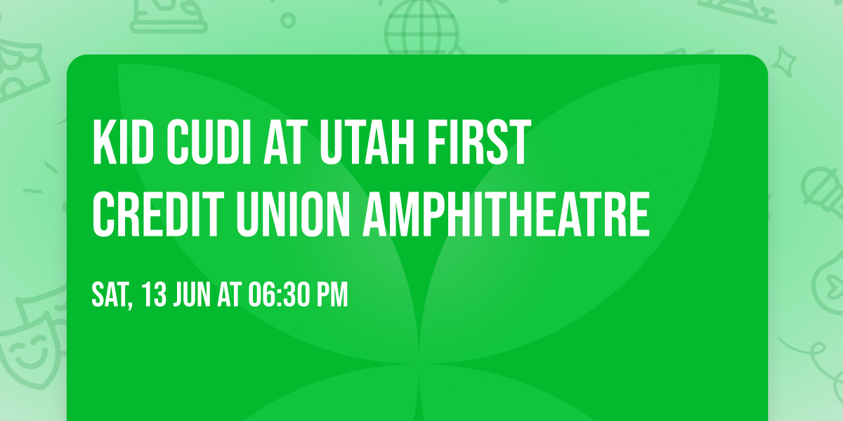 Kid Cudi at Utah First Credit Union Amphitheatre