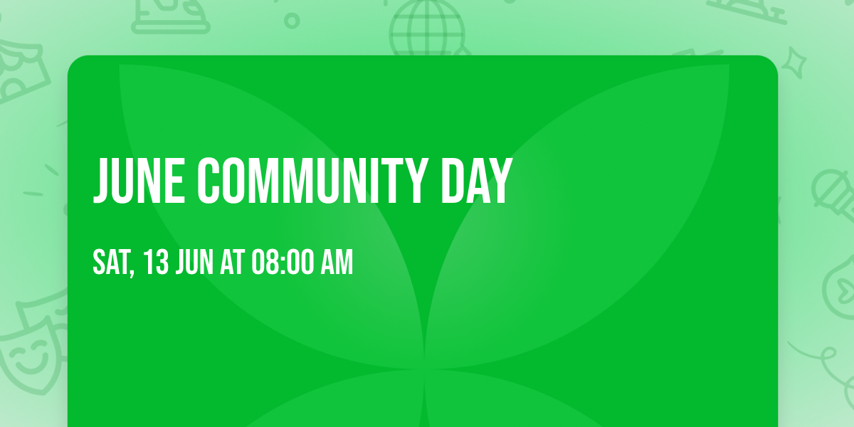 June Community Day