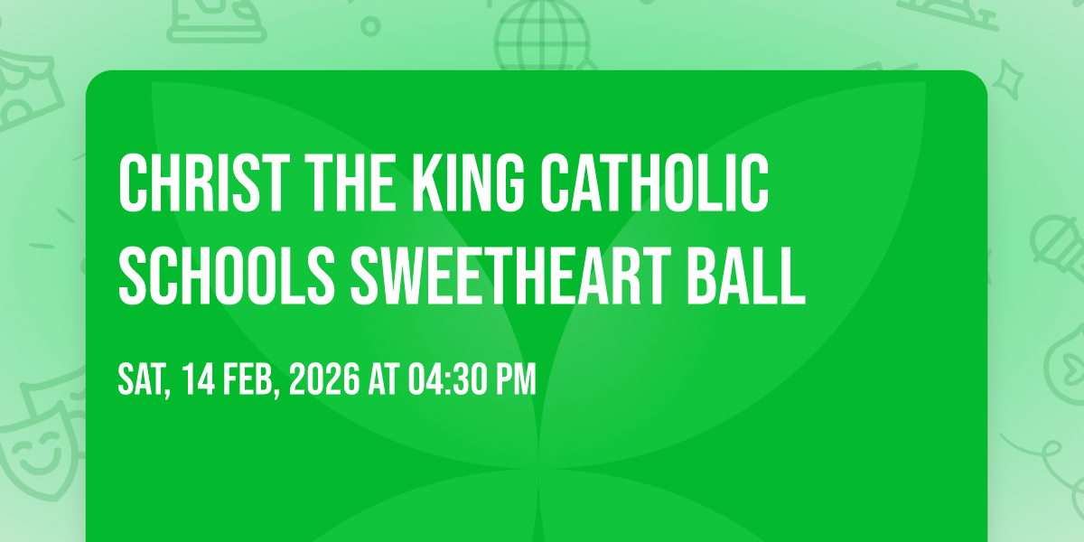 Christ The King Catholic Schools Sweetheart Ball , Clarissa Ballroom ...