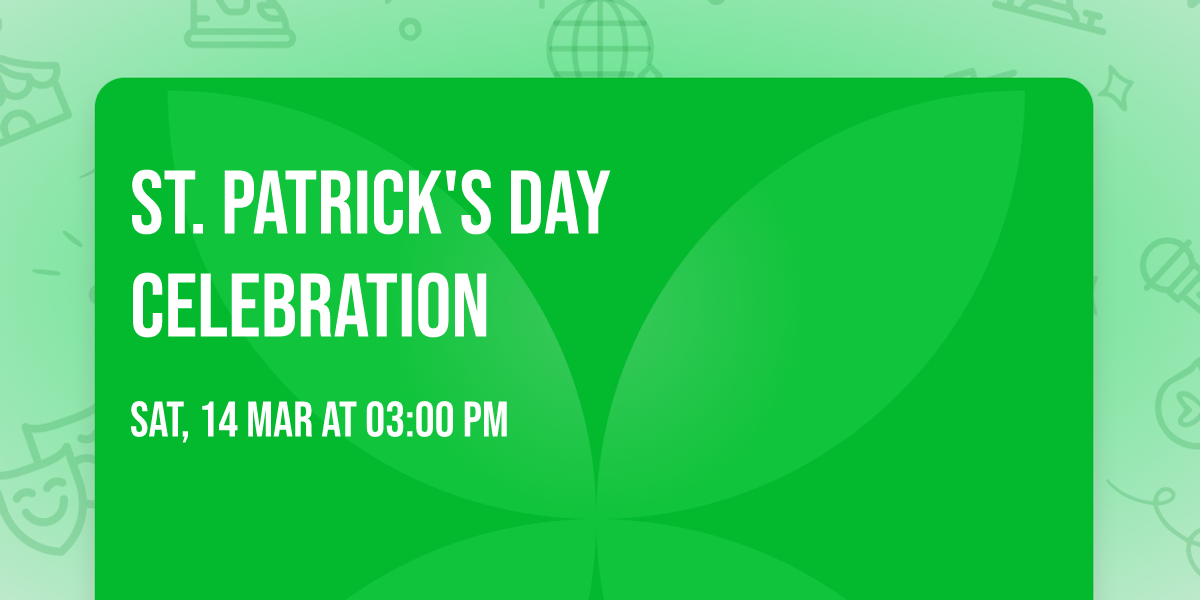 St. Patrick's Day Celebration