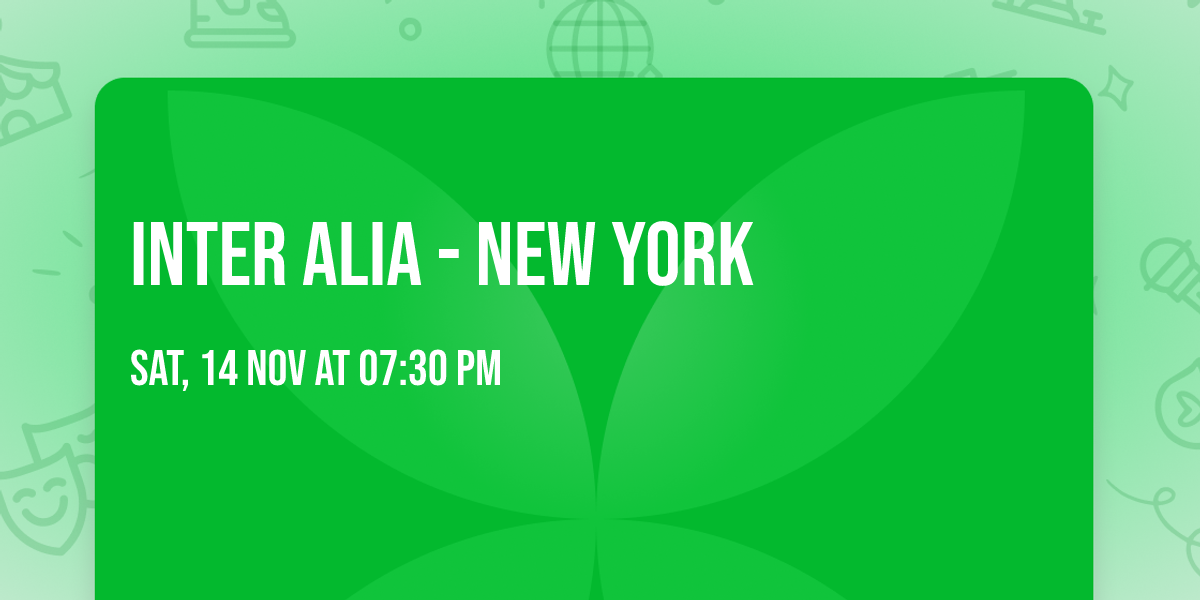 Inter Alia - New York