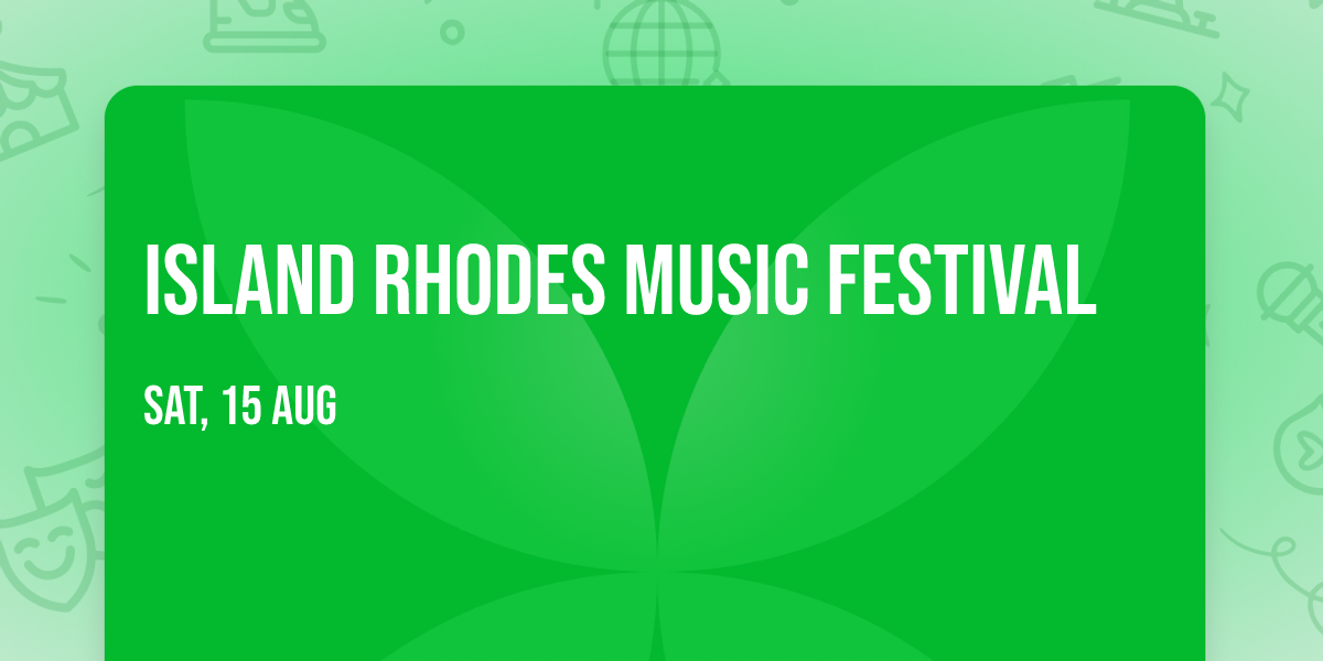 Island Rhodes Music Festival