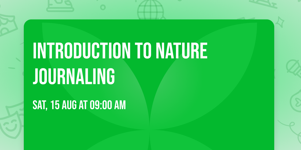 Introduction to Nature Journaling