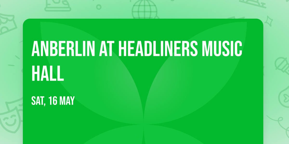 Anberlin at Headliners Music Hall