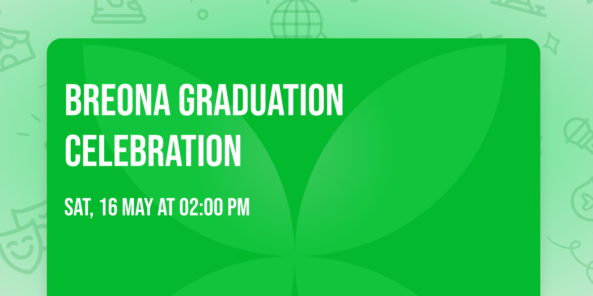 Breona Graduation Celebration 