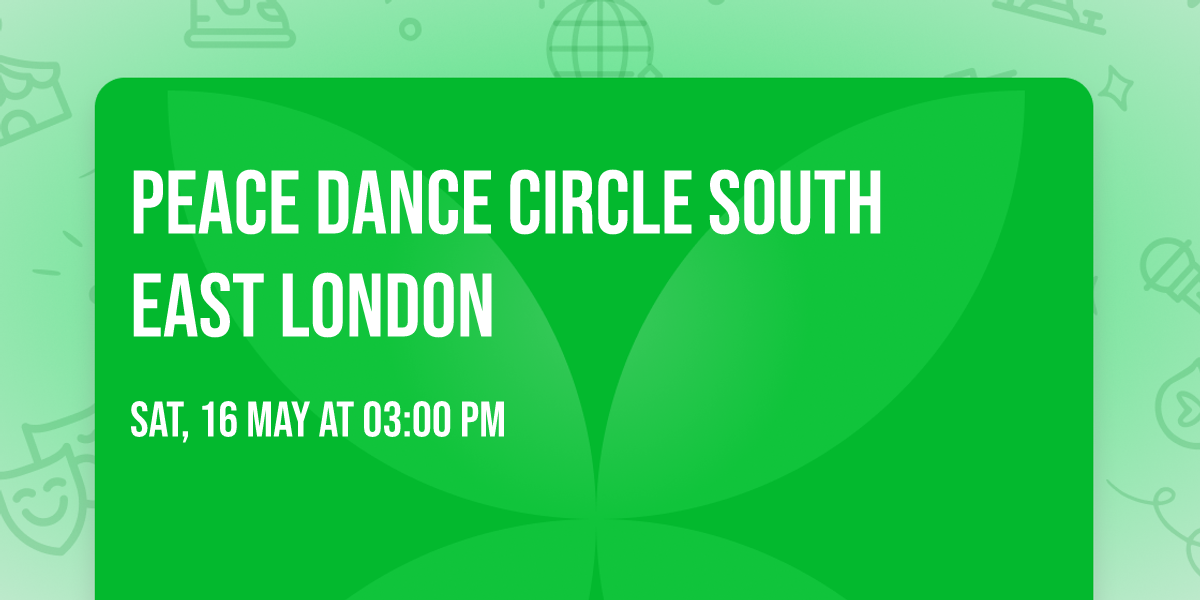 Peace Dance Circle South East London