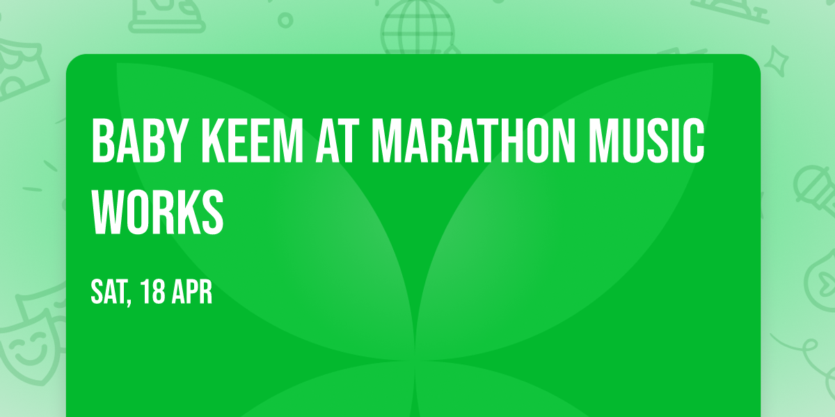 Baby Keem at Marathon Music Works