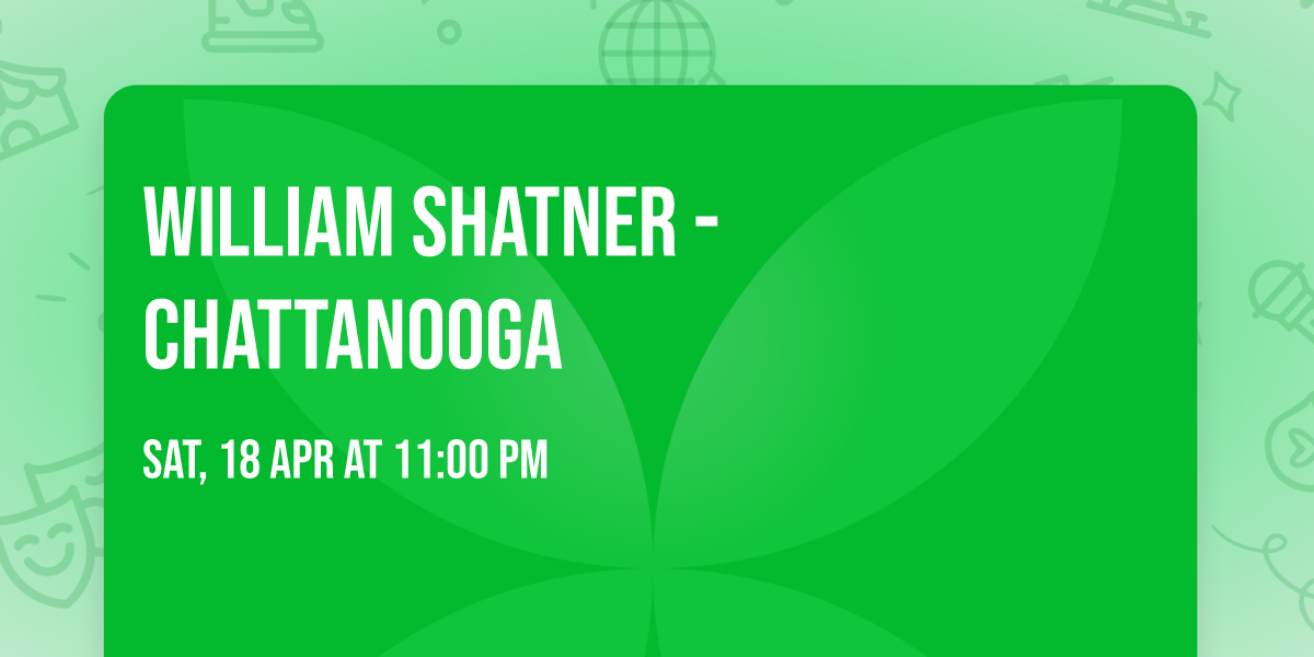 William Shatner - Chattanooga