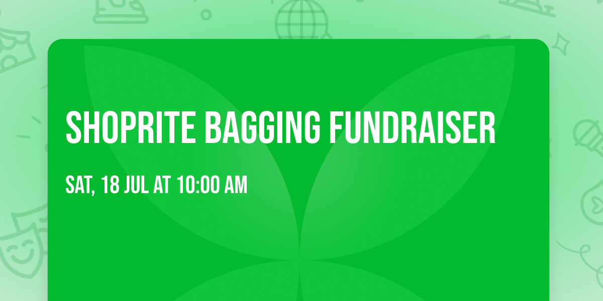 ShopRite bagging fundraiser