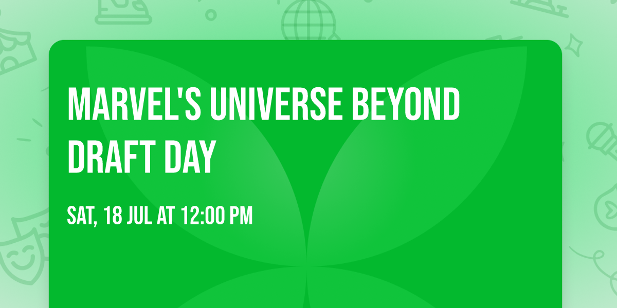 Marvel's Universe Beyond Draft Day