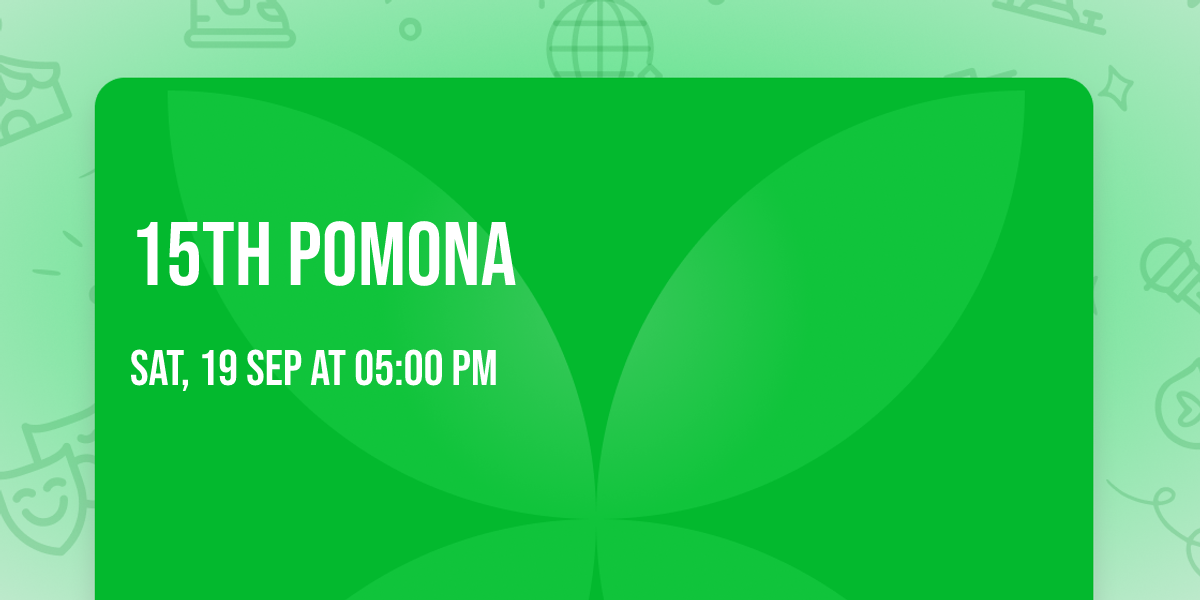15th Pomona