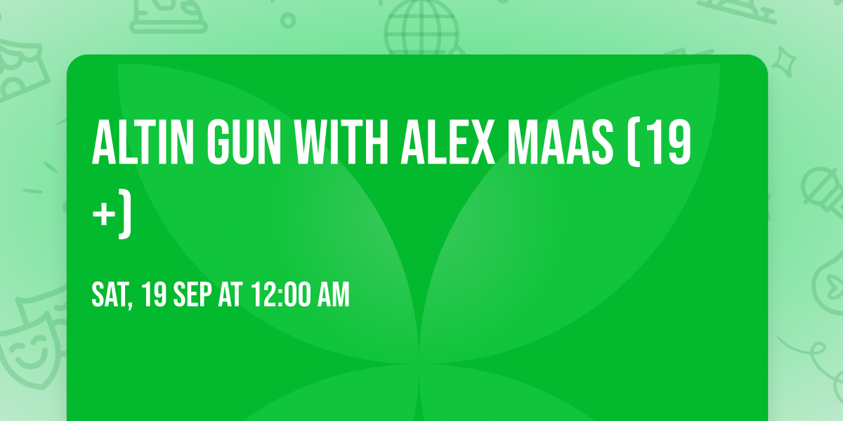 Altin Gun with Alex Maas (19+)