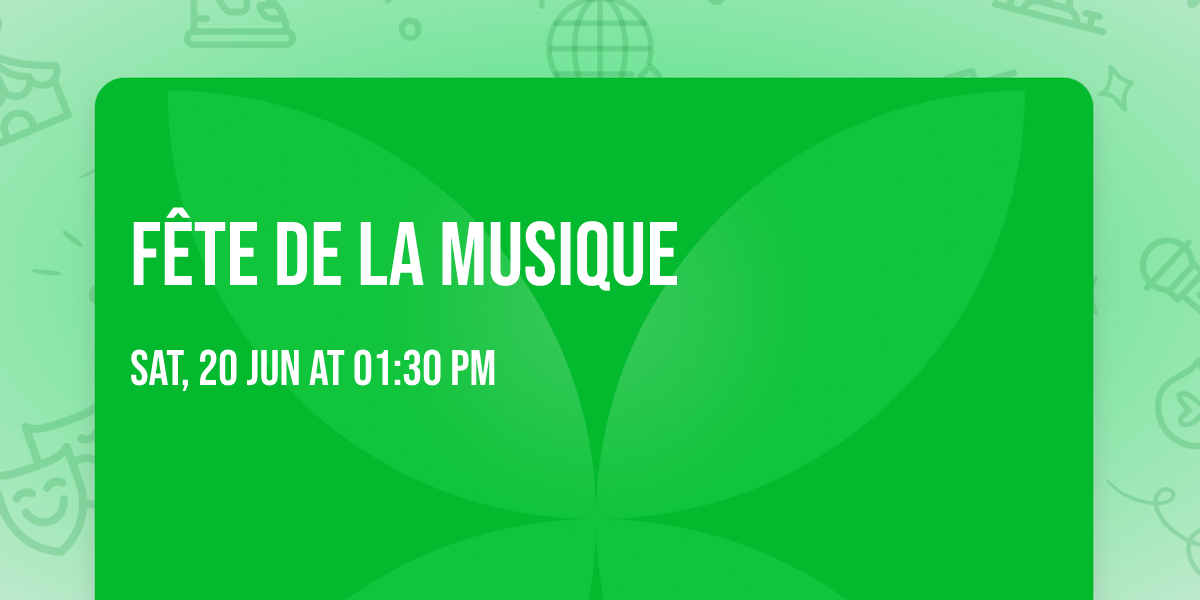 F\u00eate de la musique