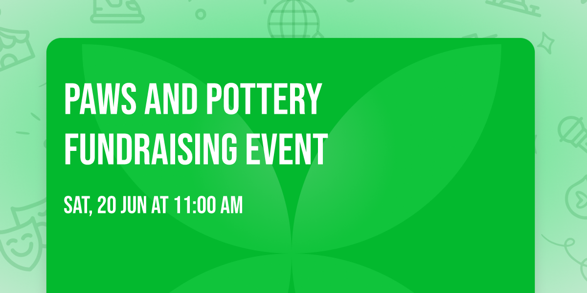 \ud83d\udc3e\ud83c\udfa8 Paws and Pottery Fundraising Event \ud83c\udfa8\ud83d\udc3e