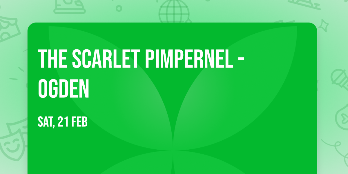 The Scarlet Pimpernel - Ogden