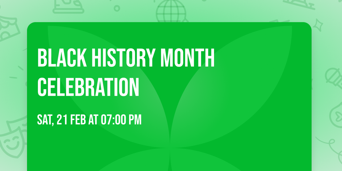 Black History Month celebration 