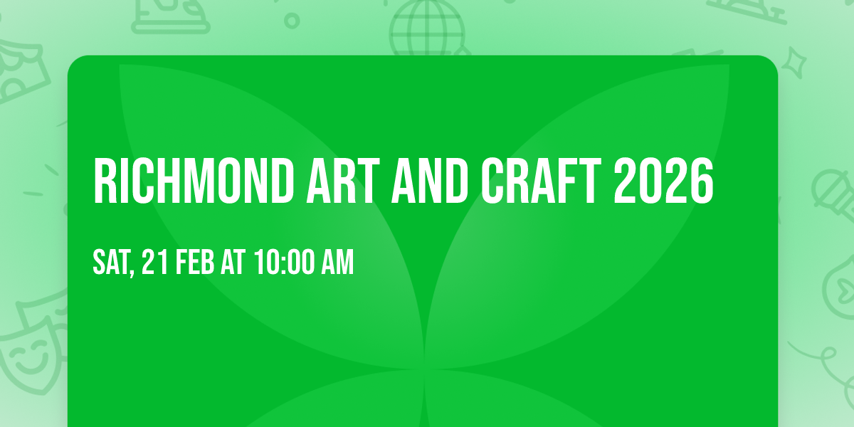 Richmond  Art and Craft 2026