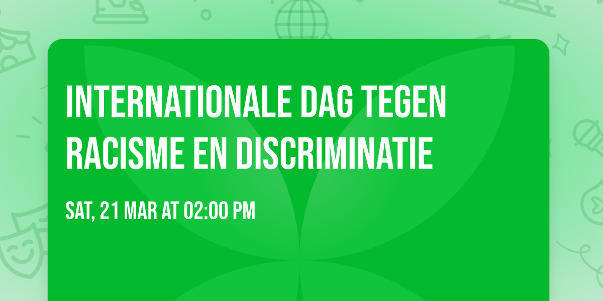 Internationale dag tegen racisme en discriminatie 