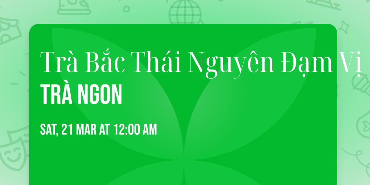 Tr\u00e0 B\u1eafc Th\u00e1i Nguy\u00ean \u0110\u1ea1m V\u1ecb Tr\u00e0 Ngon