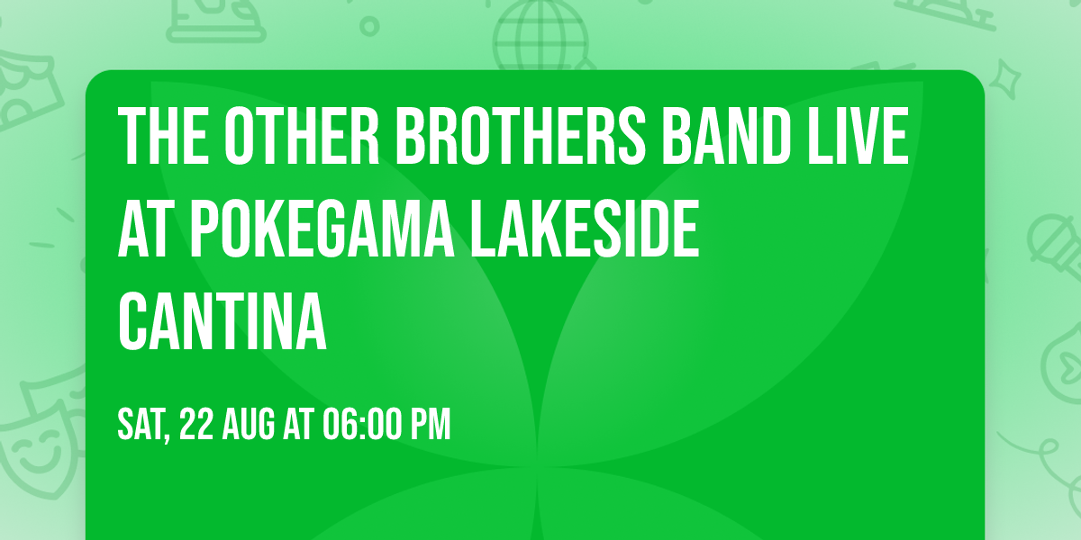 The Other Brothers Band LIVE at Pokegama Lakeside Cantina