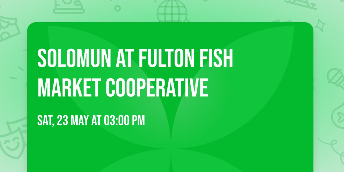 Solomun at Fulton Fish Market Cooperative