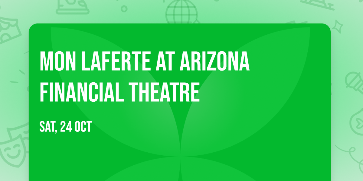 Mon Laferte at Arizona Financial Theatre