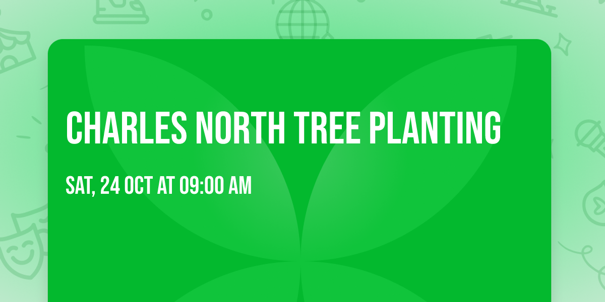 Charles North Tree Planting