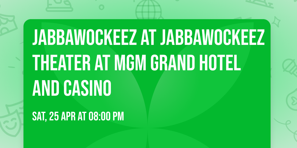 Jabbawockeez at Jabbawockeez Theater at MGM Grand Hotel and Casino