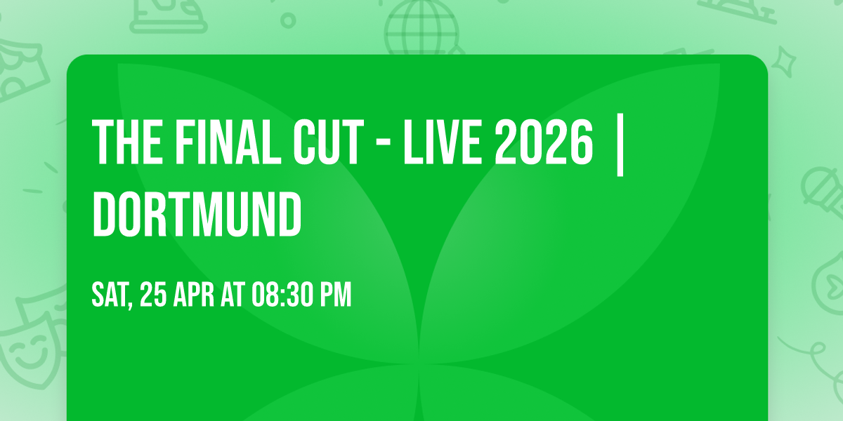 THE FINAL CUT - Live 2026 | DORTMUND